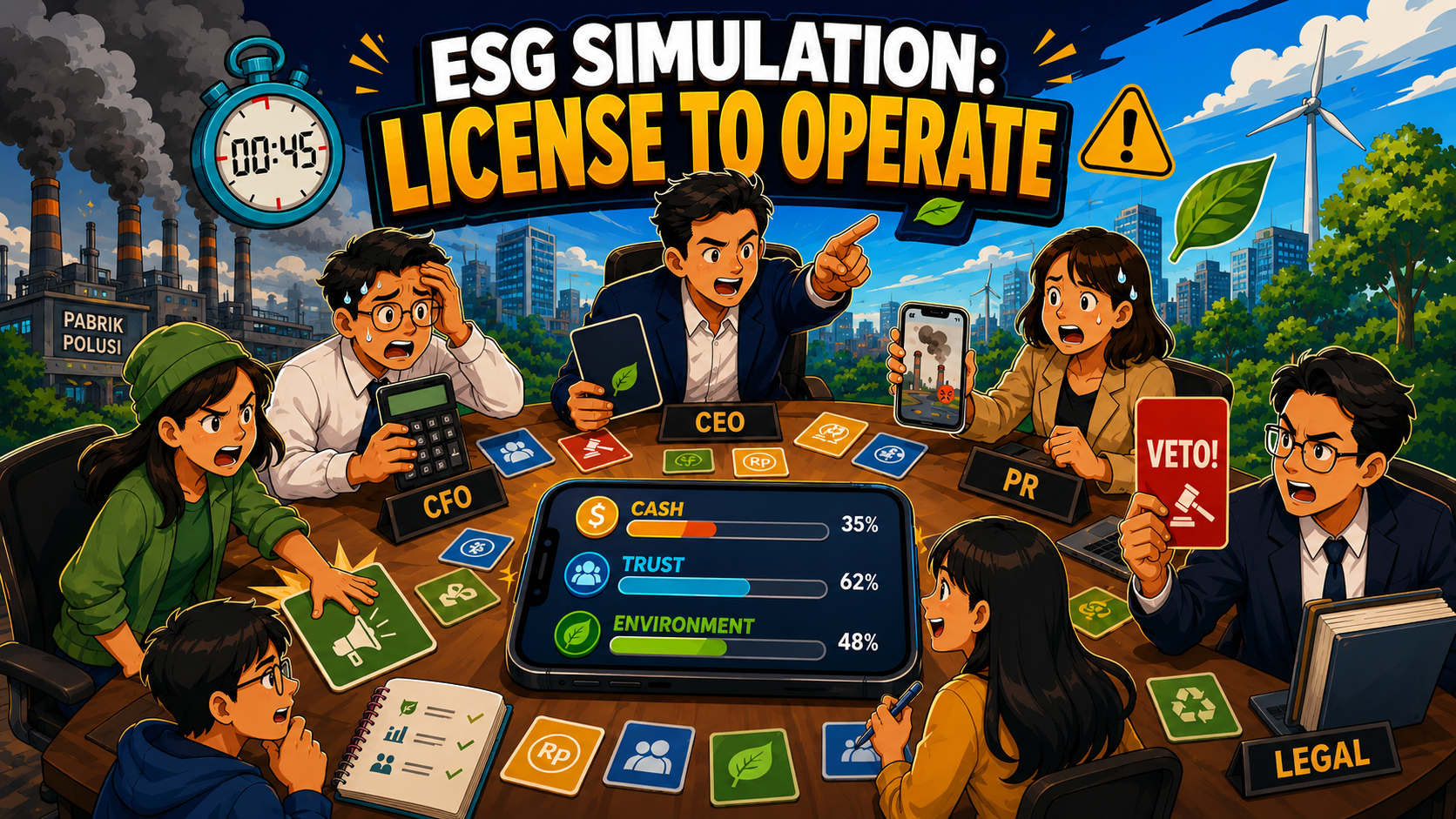 ESG Simulation: License to Operate